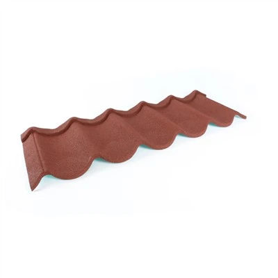 Litur Stone Metal Wave þakflísar